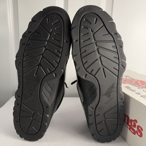 Red Wing Shoe‎ Men\'s 10.5 Griptec Black Leather 8648 Casual Comfort NWB main image 6